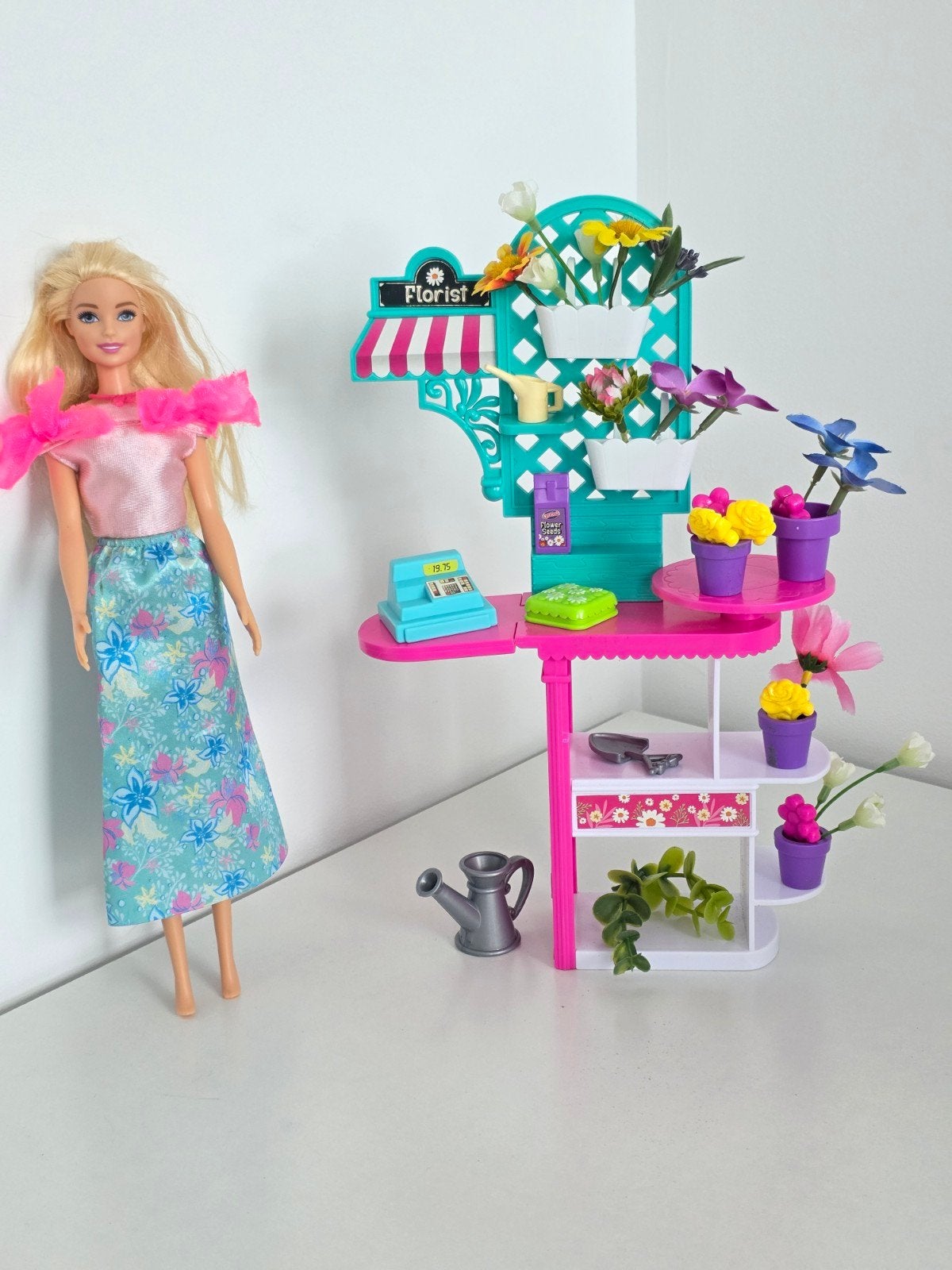 Barbie Bloemenwinkel, Ophalen of Verzenden, Gebruikt, Barbie