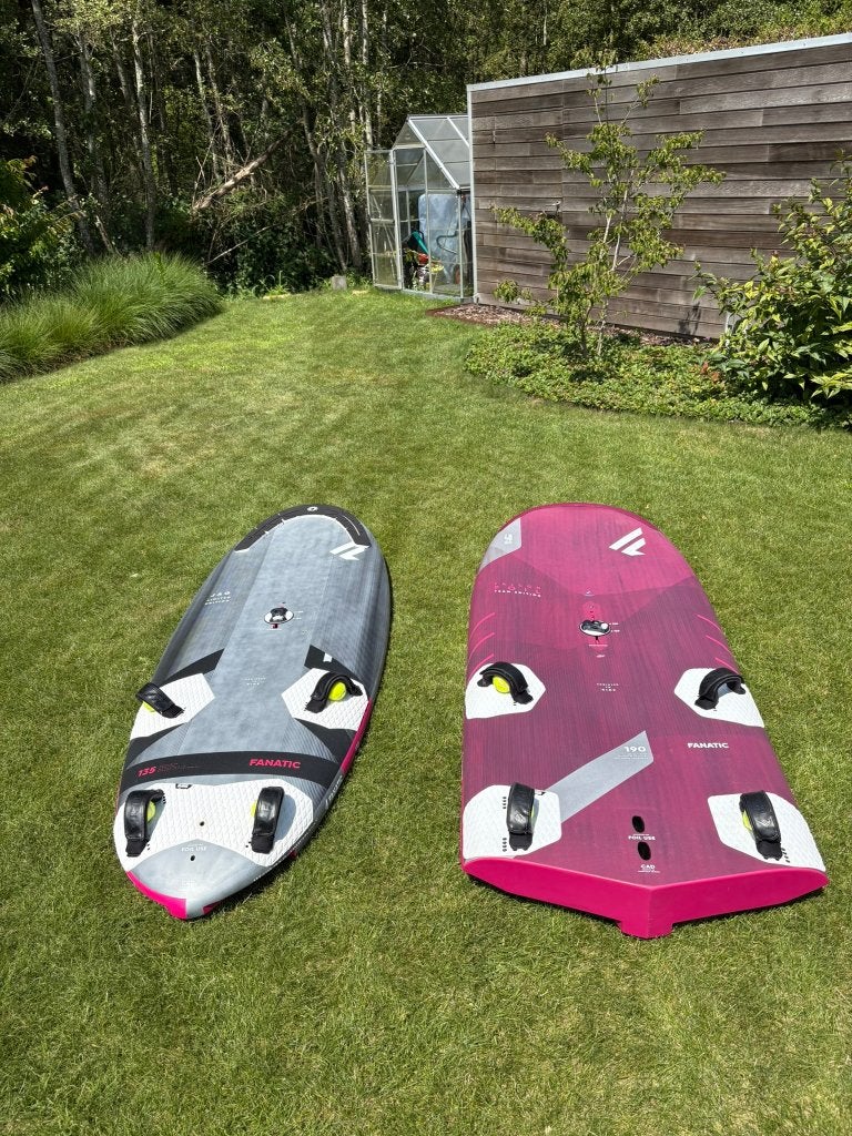 Duotone/Fanatic Slalom Windsurfing Sails/Boards/Foil, Watersport en Boten, Windsurfen, Ophalen, Minder dan 250 cm, 6.5 m² tot 8 m²