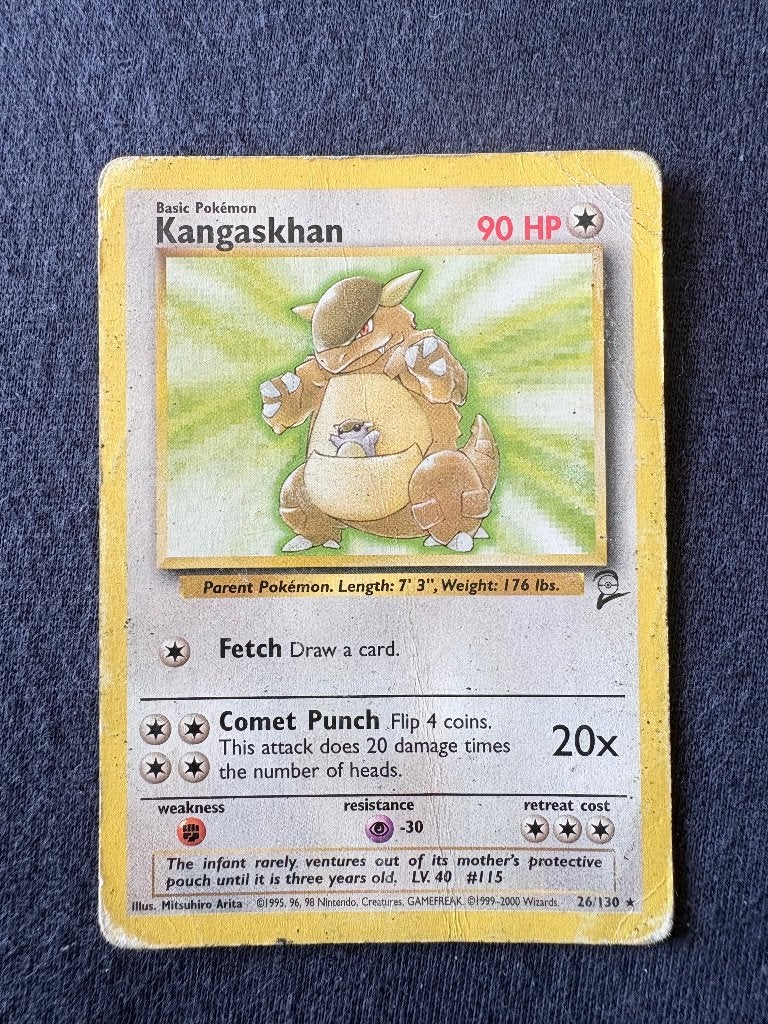 Kangaskhan - Base 2 26/130 - Good, Ophalen of Verzenden, Nieuw