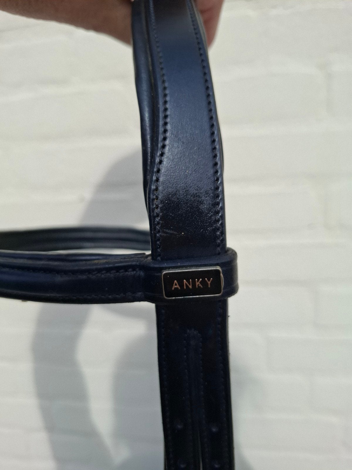stang en trens hoofdstel full van Anky, Dieren en Toebehoren, Hoofdstel, Nieuw, Ophalen of Verzenden, Zwart