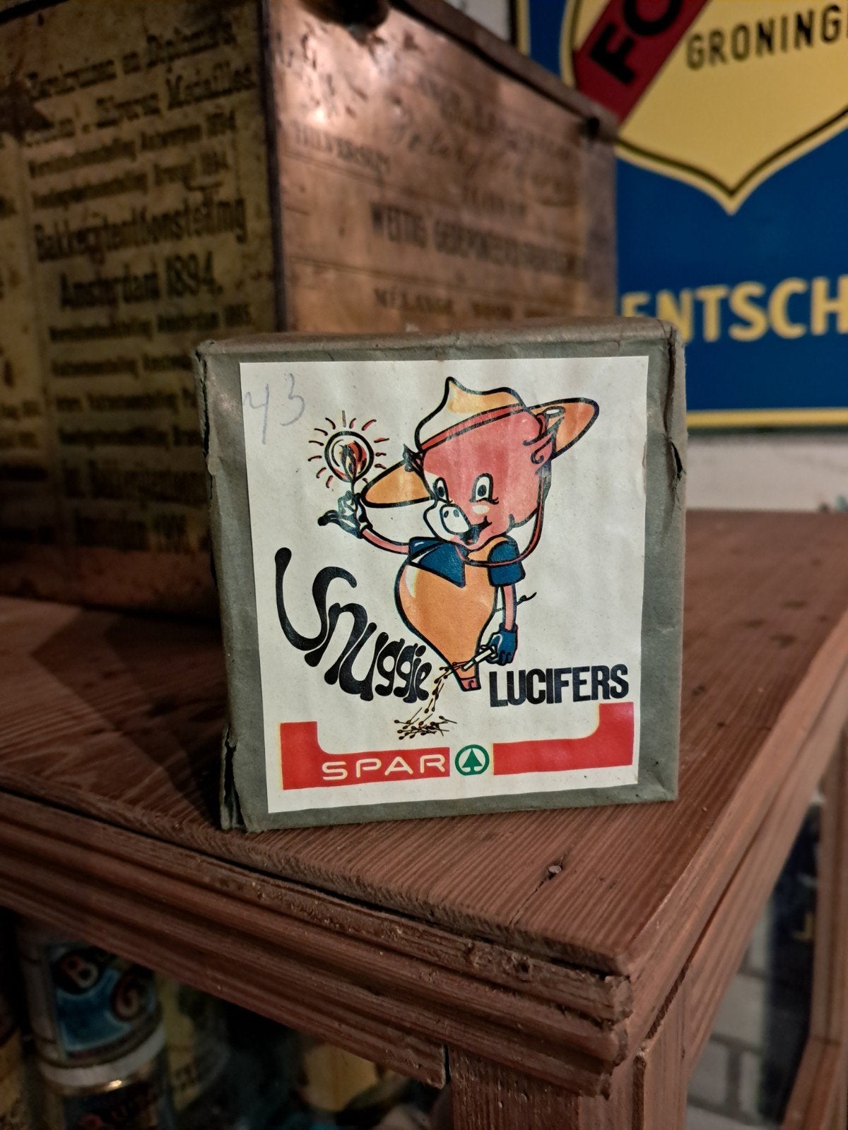 Spar lucifers verpakking, Ophalen of Verzenden, Zo goed als nieuw, Luciferdoosjes of -merken