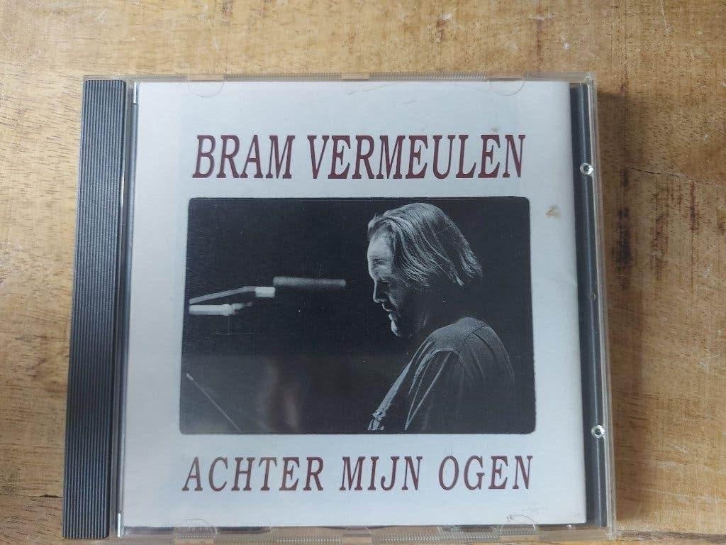 CD Bram Vermeulen – Achter Mijn Ogen, Cd's en Dvd's, Ophalen of Verzenden, Zo goed als nieuw, Levenslied of Smartlap