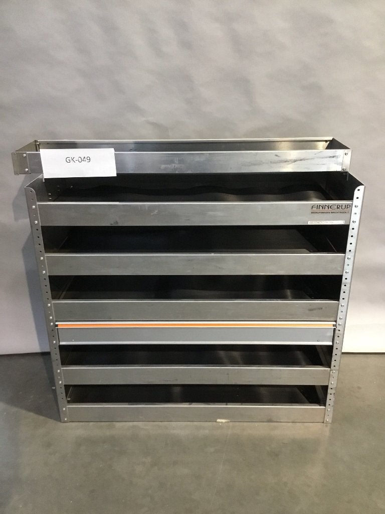 Aluminium Finnerup bedrijfswagen inrichting GK-049, Ophalen of Verzenden