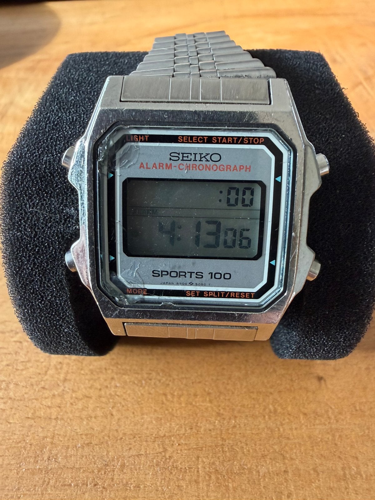Seiko sport 100, Ophalen of Verzenden, Staal, Seiko, 1960 of later