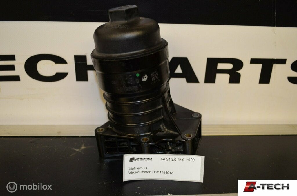 Oliefilterhuis deca Audi A4 B9 2.9 TFSI 15-'18) 06m115401d, Audi, Gebruikt, Audi, Ophalen of Verzenden