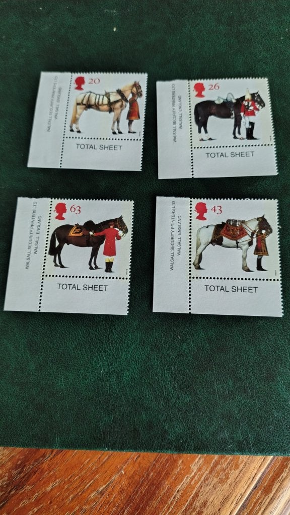 serie Engeland (paarden), Ophalen of Verzenden, Postfris