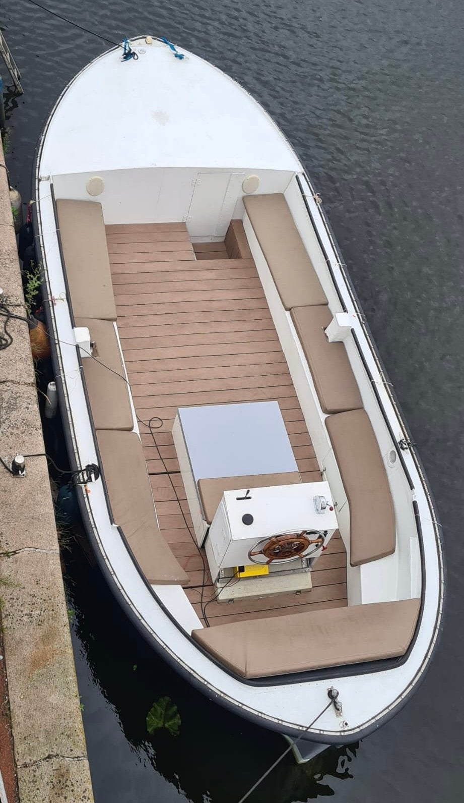 Volledig gerestaureerde Harding sloep 8m - met boegschroef, Watersport en Boten, Sloepen, Binnenboordmotor, Anker, Diesel, 8 m