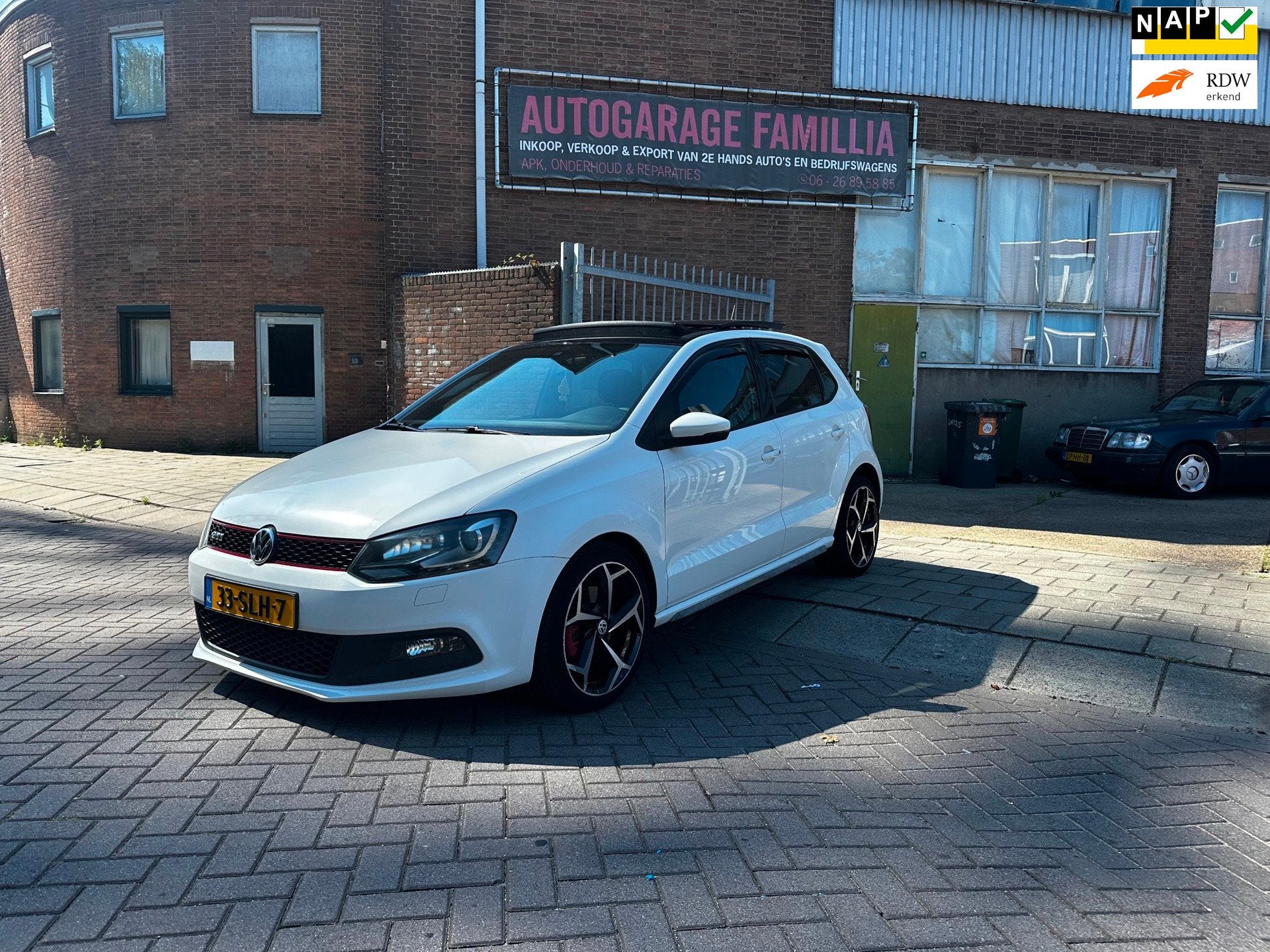 Volkswagen Polo 1.4 TSI GTI, Euro 5, 4 cilinders, Wit, Origineel Nederlands
