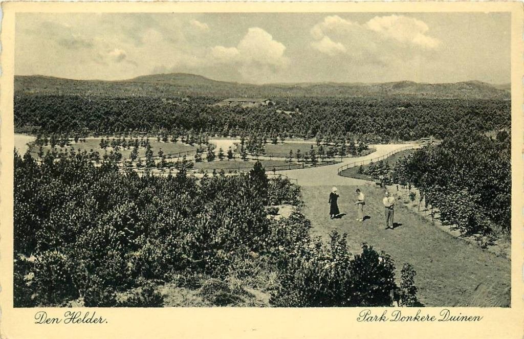 388-452-021 Den Helder Park Donkere Duinen, Verzenden, Voor 1920, Noord-Holland