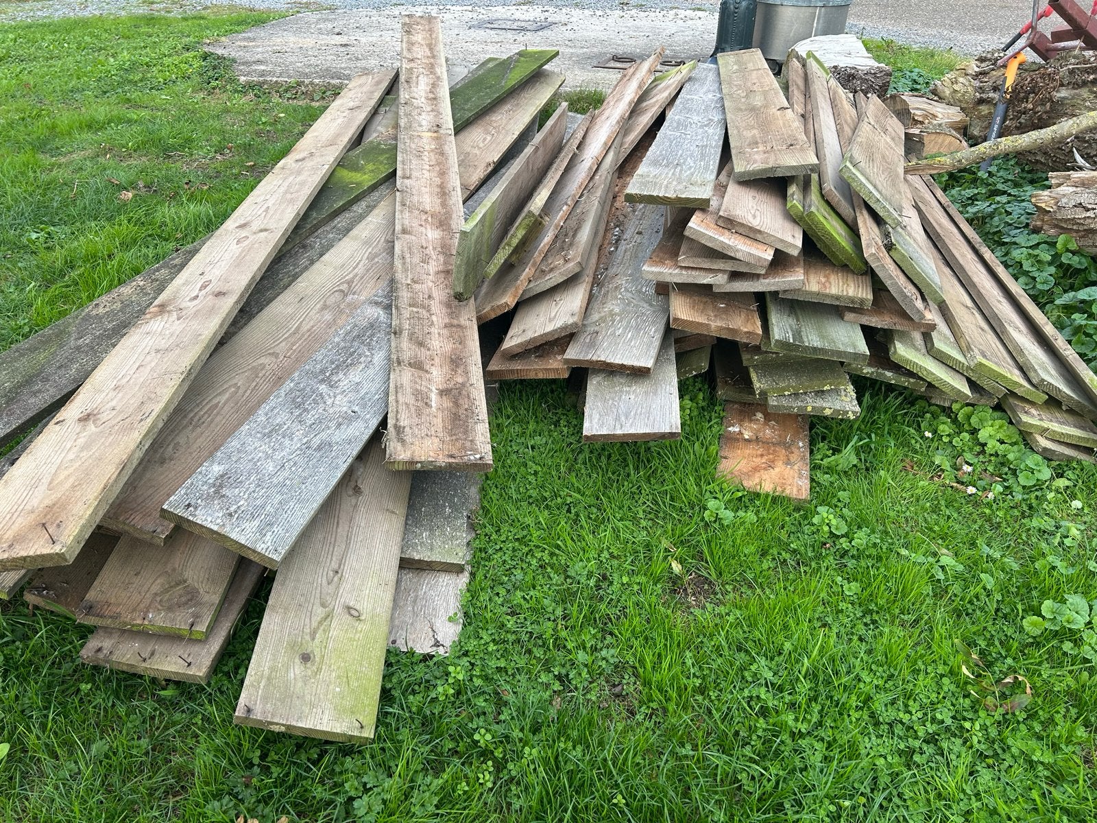 Douglas planken in diverse lengtes - Gratis af te halen, Doe-het-zelf en Verbouw, Ophalen, Gebruikt, Plank, 300 cm of meer