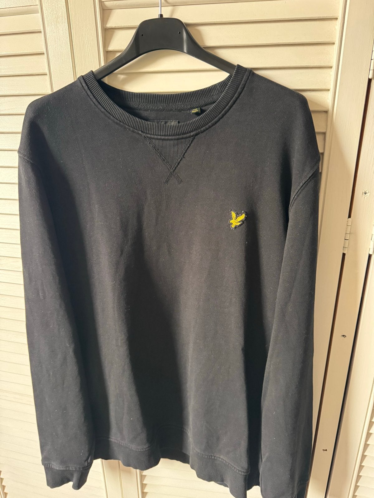Lyle & Scott sweater zwart maat L, Ophalen of Verzenden, Gedragen, Maat 52/54 (L), Zwart