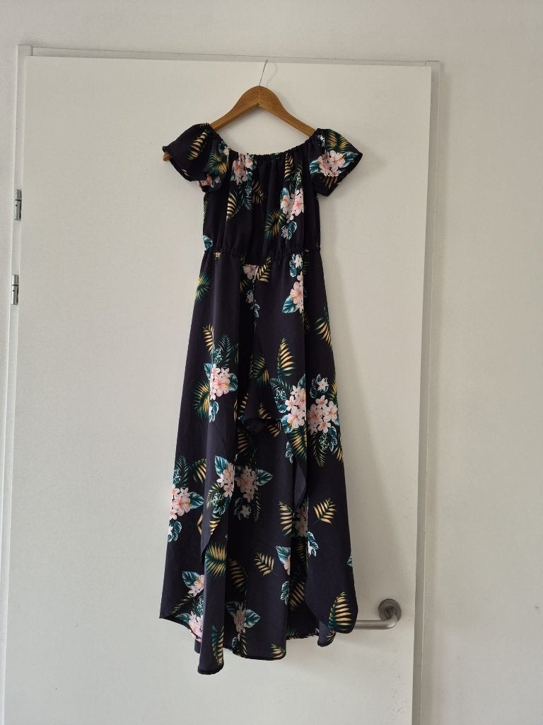Off shoulder zomerjurk Primark maat 38 zwart - dames, Maat 38/40 (M), Primark, Zwart, Ophalen of Verzenden