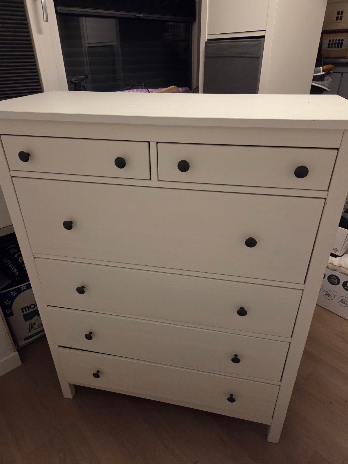 Ikea kast Hemnes, Ophalen, Gebruikt, 5 laden of meer, 100 tot 150 cm