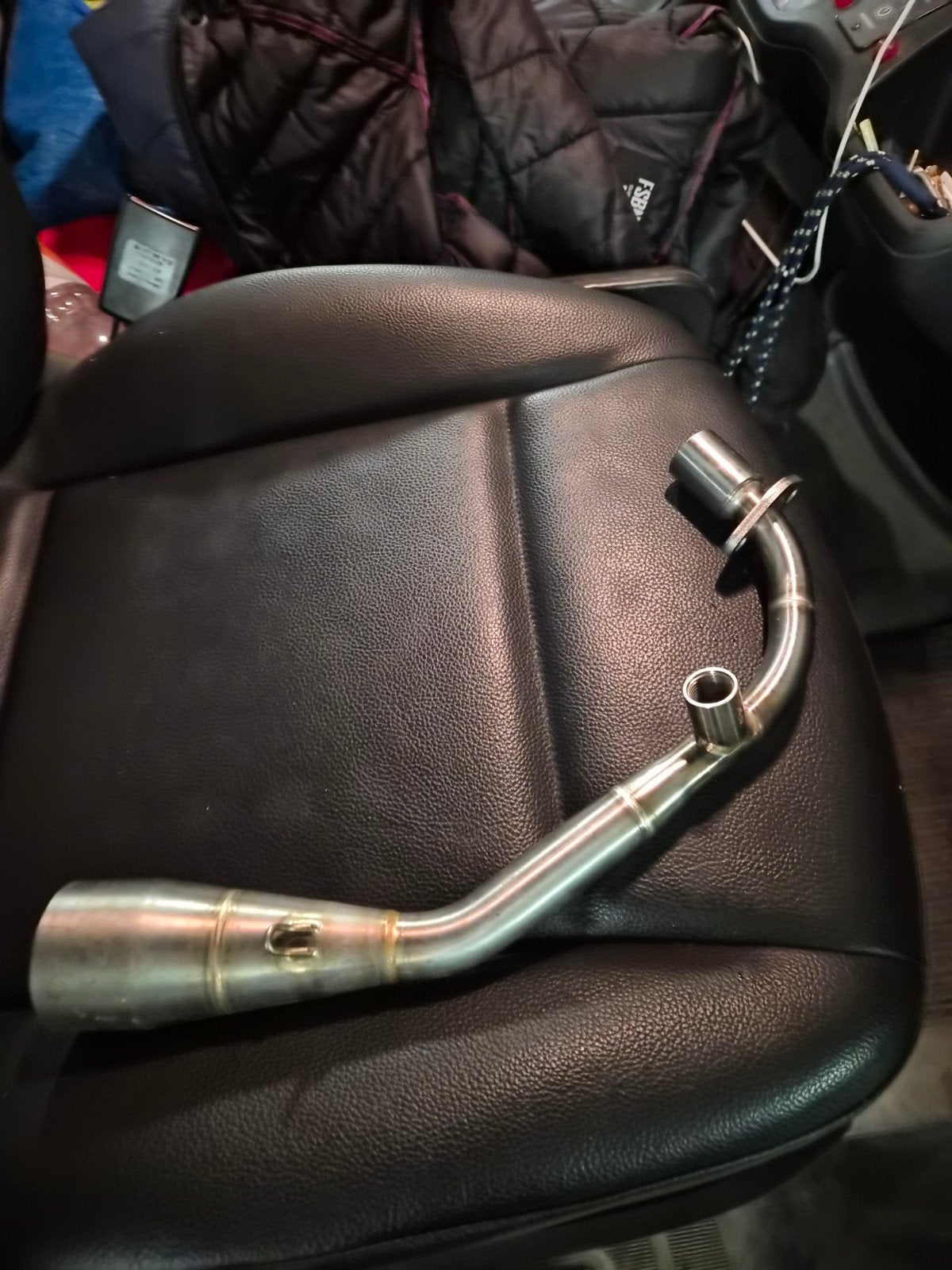 Akrapovic 50cc Vespa/Zip voorbocht voor originele demper, Ophalen of Verzenden, Nieuw, Uitlaat, Overige merken