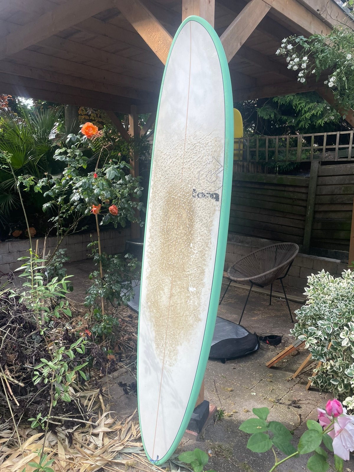 Torq Epoxy TET surfplank, Watersport en Boten, Golfsurfen, Ophalen, Zo goed als nieuw, Longboard, Met vinnen