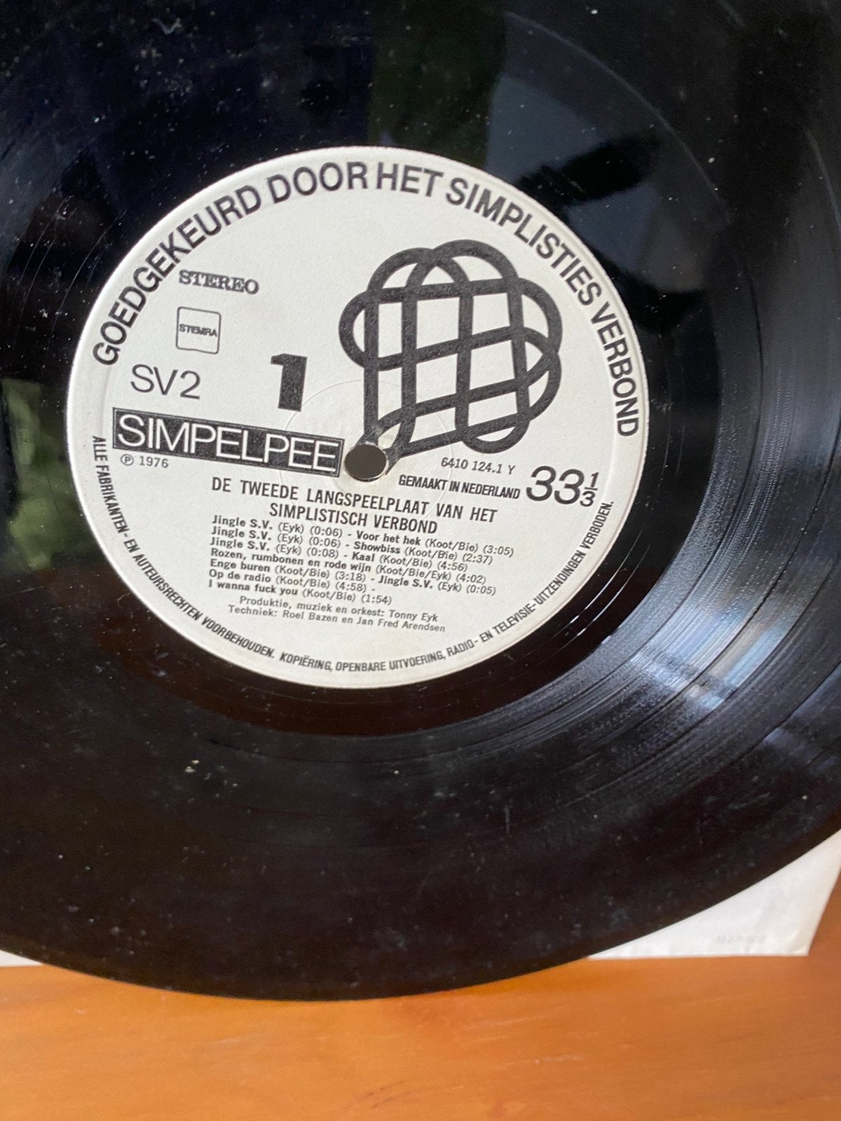 Simplistisch Verbond, Ophalen of Verzenden, Zo goed als nieuw, 12 inch, Levenslied of Smartlap