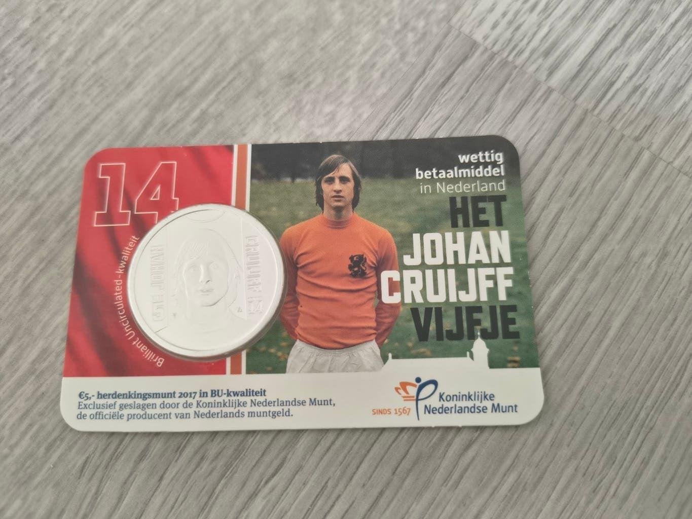 BU en UNC coincard herdenkingsmunten en penning 2017 - 10 st, Ophalen of Verzenden, Koningin Beatrix, Euro's, Setje