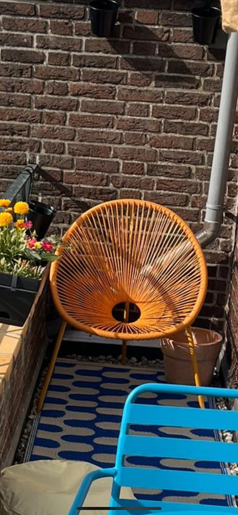 Tuinstoel, Ophalen of Verzenden, Zo goed als nieuw, Kunststof