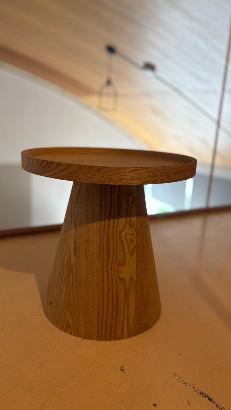 Bijzettafel, Huis en Inrichting, Minder dan 55 cm, Rond, Nieuw, Ophalen