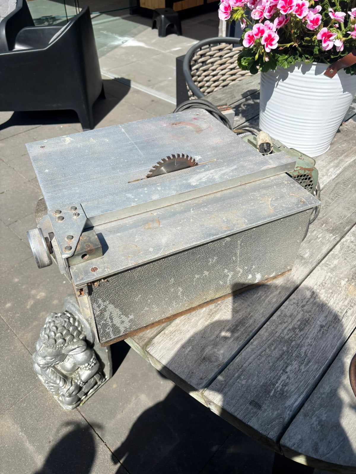 Zaagtafel, Ophalen, Gebruikt, Cirkelzaag, 30 tot 70 mm