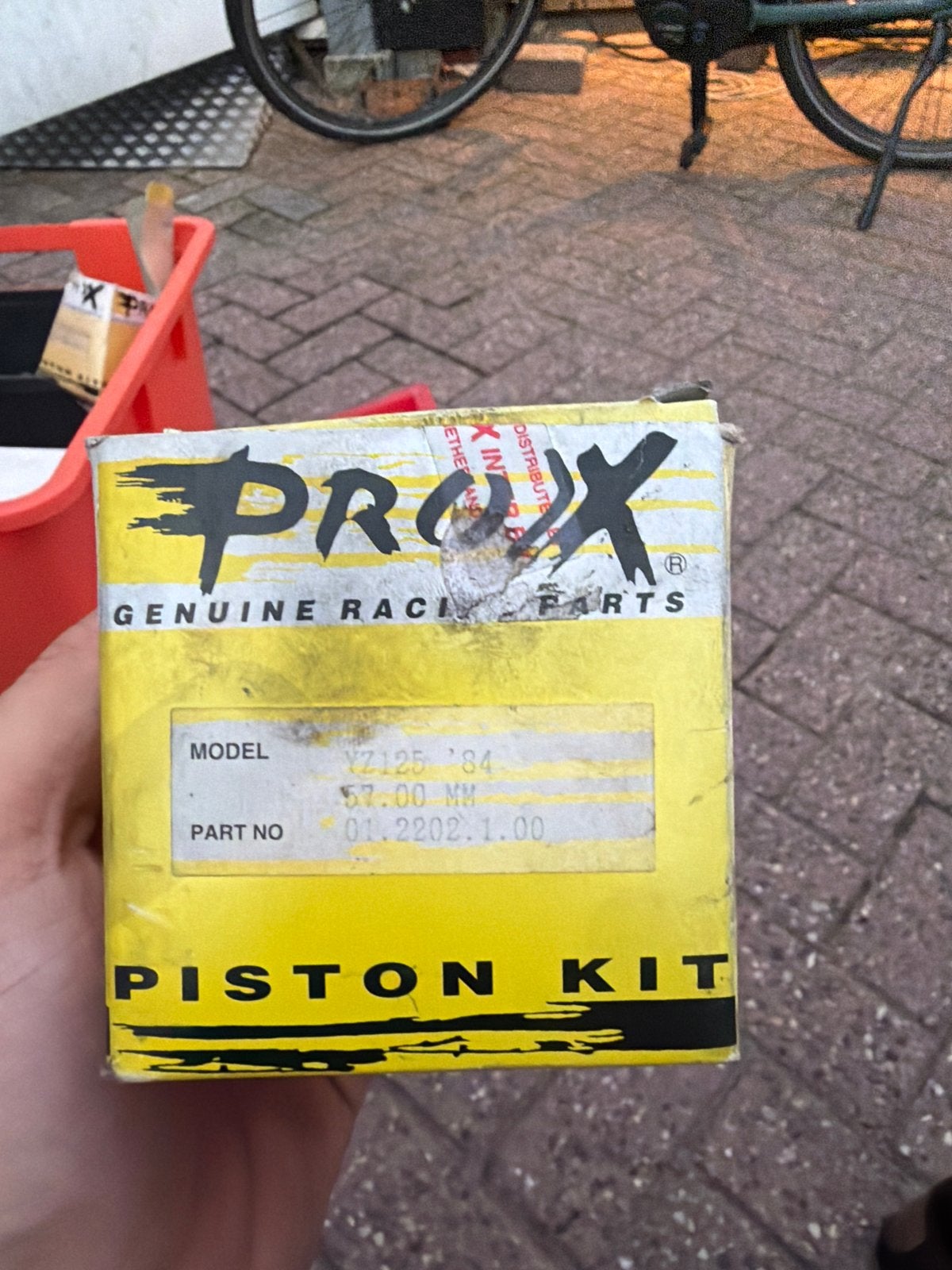 PROX Zuigerkit Yamaha YZ125 '84 - 57.00 MM, Ophalen