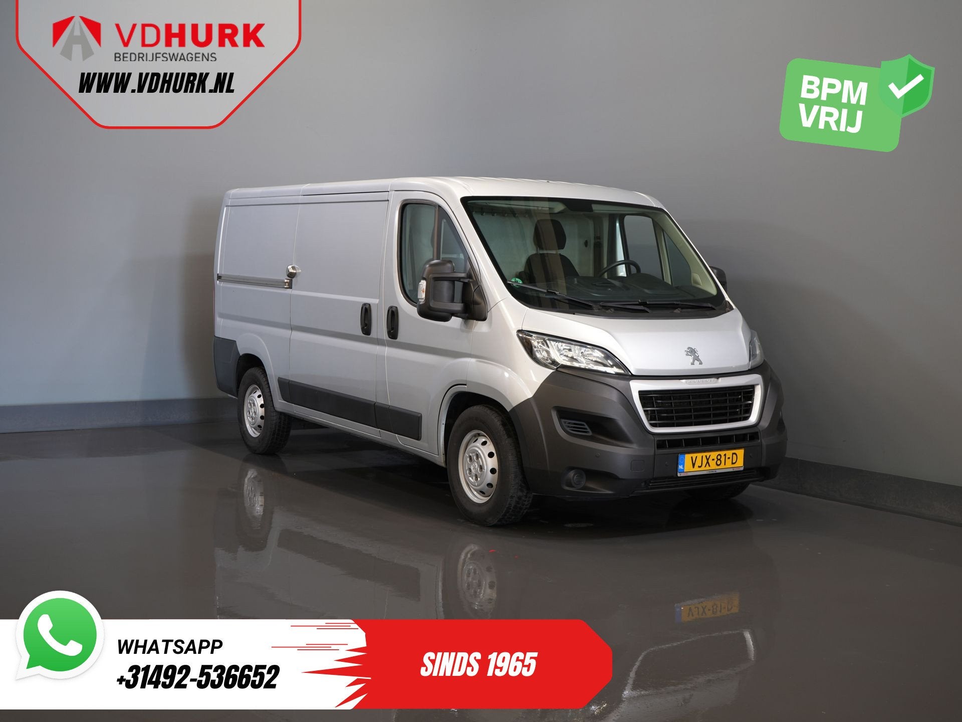 Peugeot Boxer 2.2 HDi 140 pk L2 EXPORT ONLY 3.0t Trekverm/ N, Auto's, Voorwielaandrijving, Stof, Gebruikt, 4 cilinders