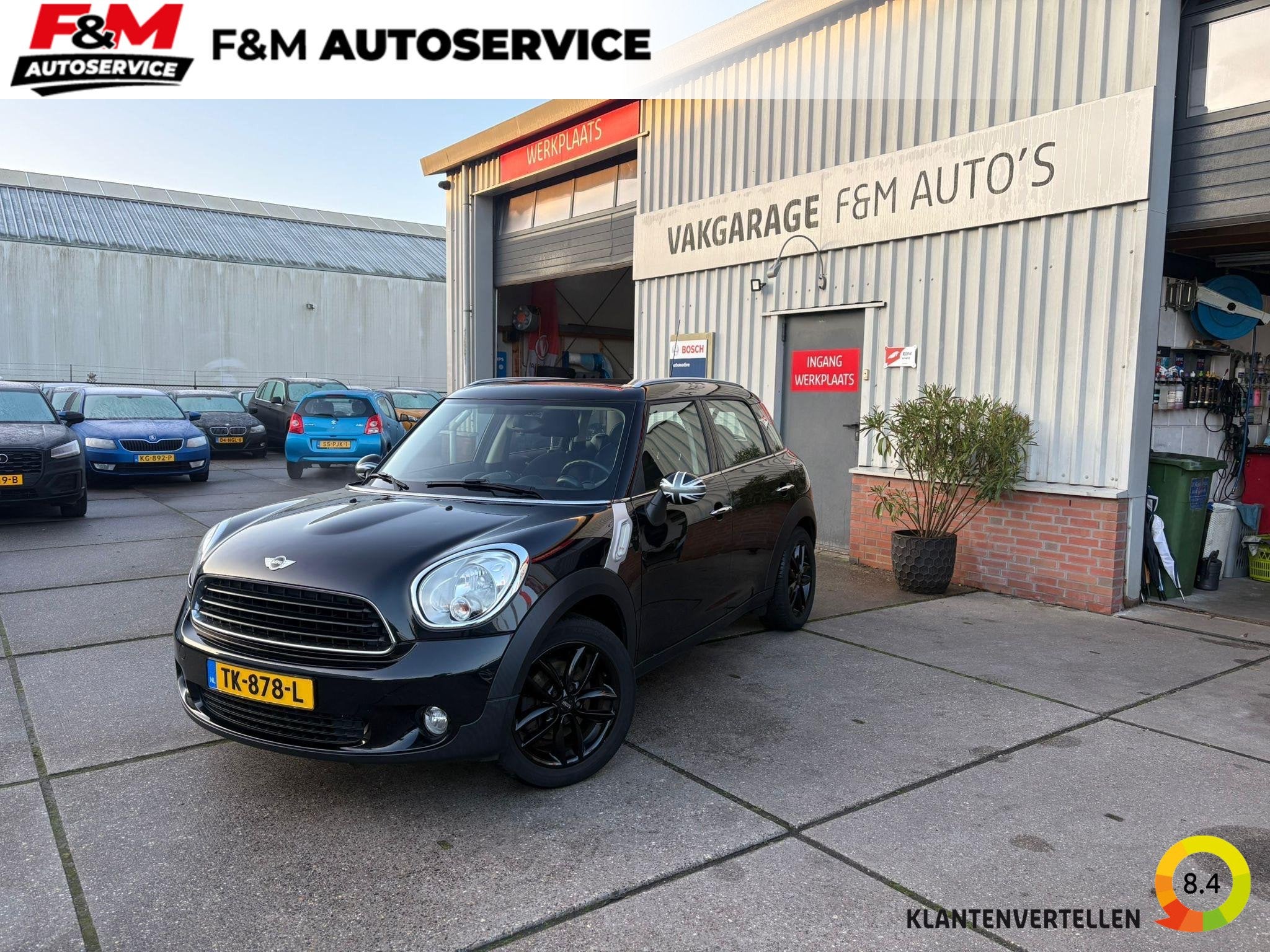 MINI Countryman 1.6 One Business Line, Auto's, Mini, Voorwielaandrijving, Euro 5, Stof, Gebruikt