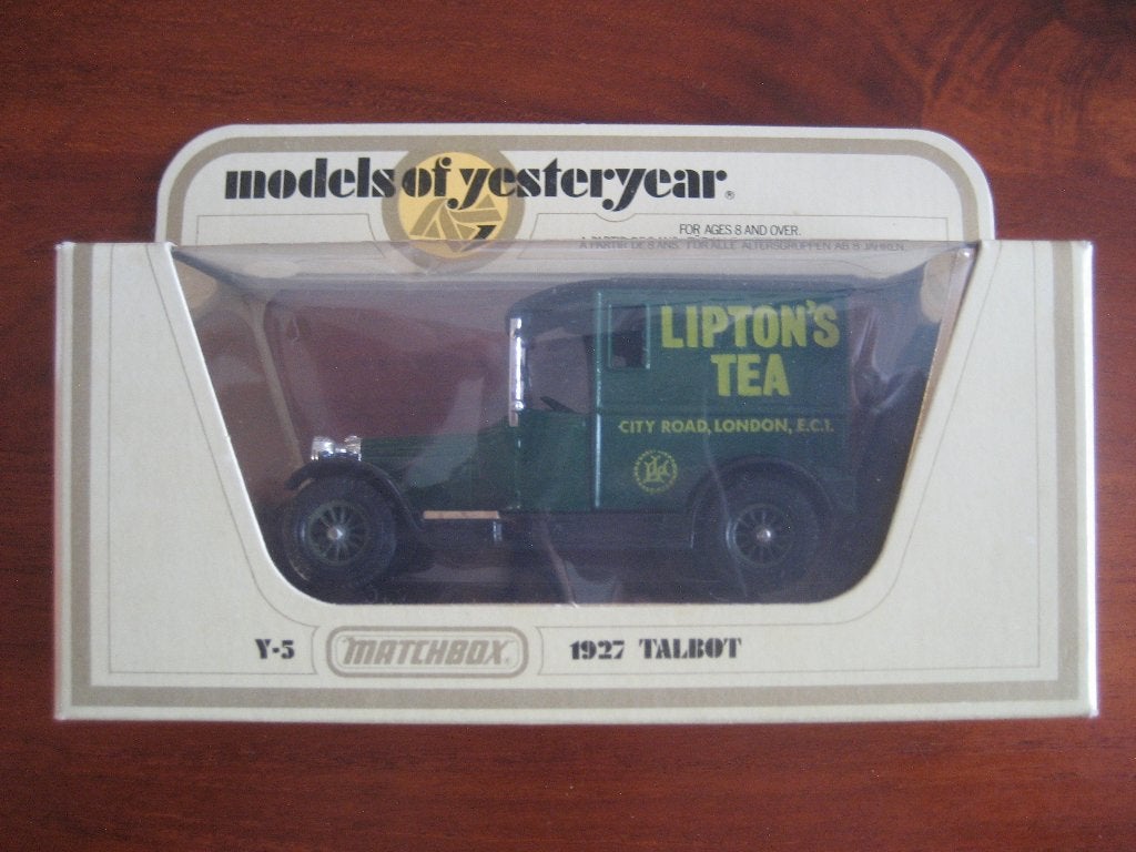 Talbot Van Lipton's '27 Tea Matchbox Y5 Models of Yesteryear, Ophalen of Verzenden, Nieuw, Auto