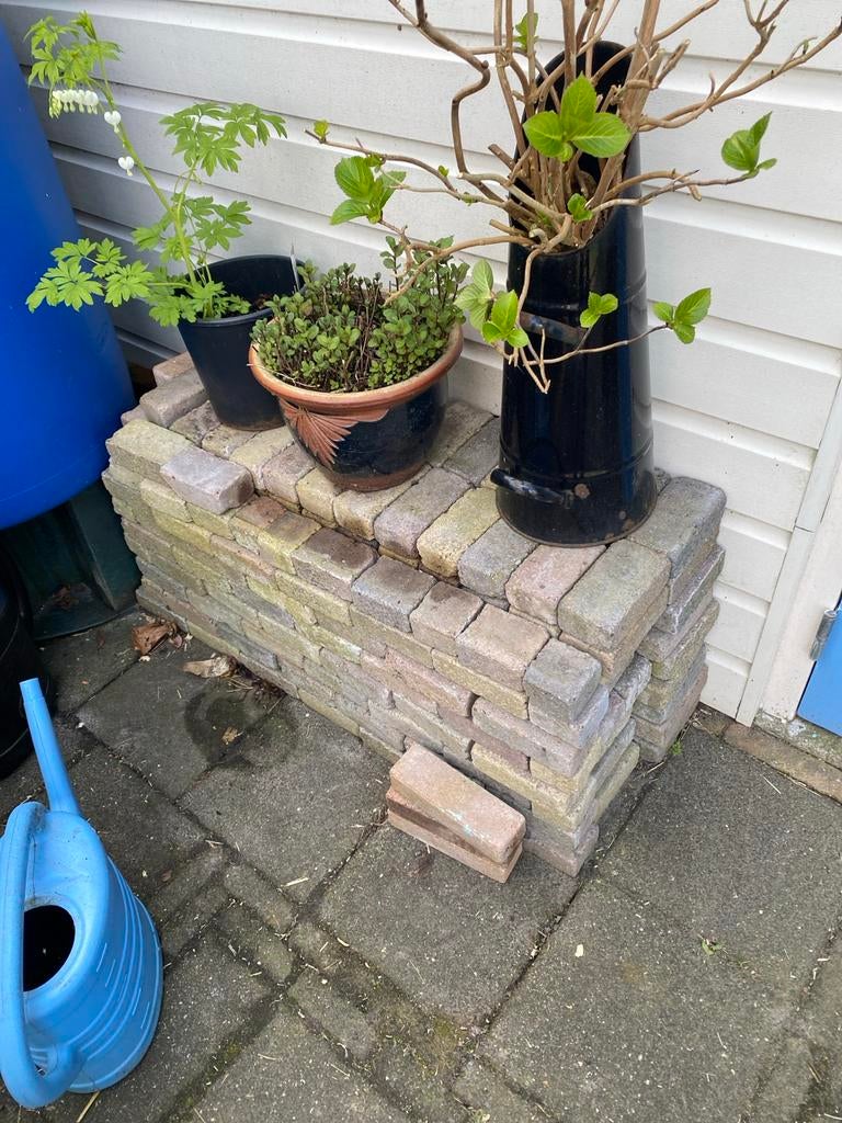 Gratis getrommelde klinkers, Tuin en Terras, Tegels en Klinkers, Gebruikt, Klinkers, Ophalen of Verzenden, Minder dan 5 m²