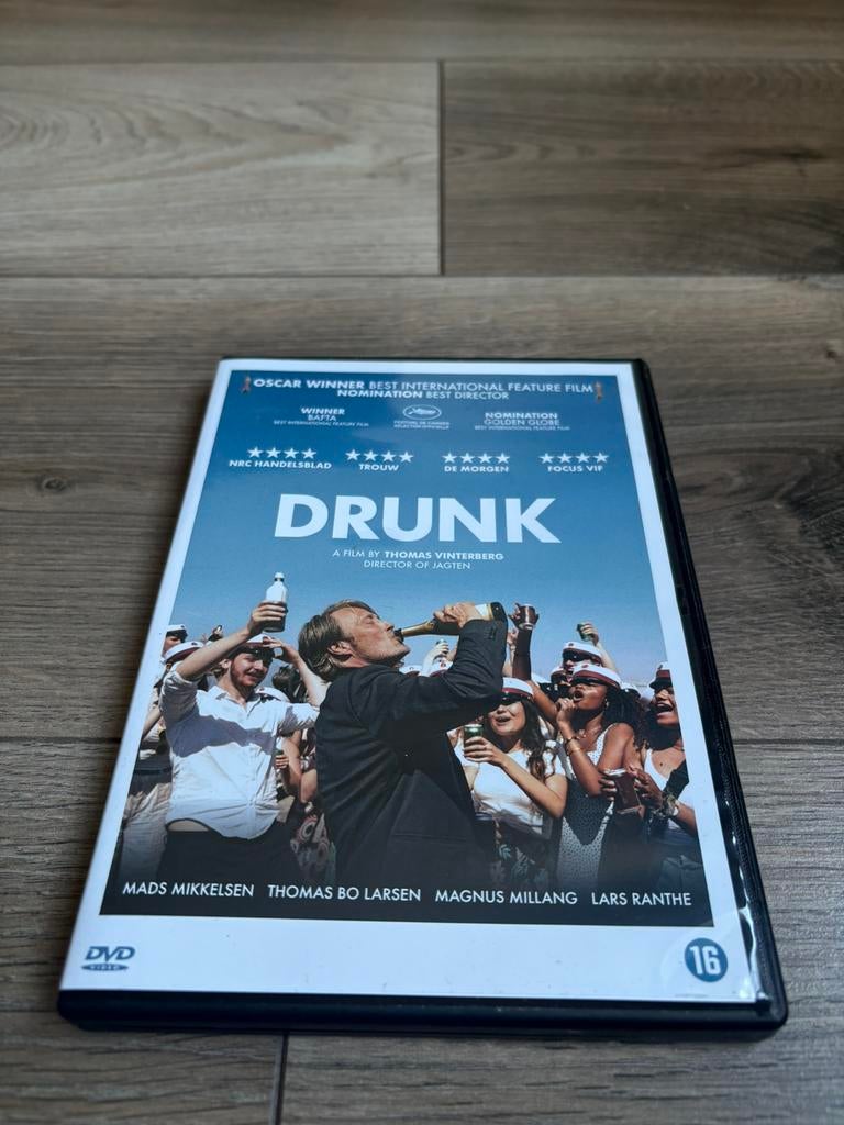 Drunk met Madds Mikkelsen, Alle leeftijden, Ophalen of Verzenden, Zo goed als nieuw, Overige gebieden