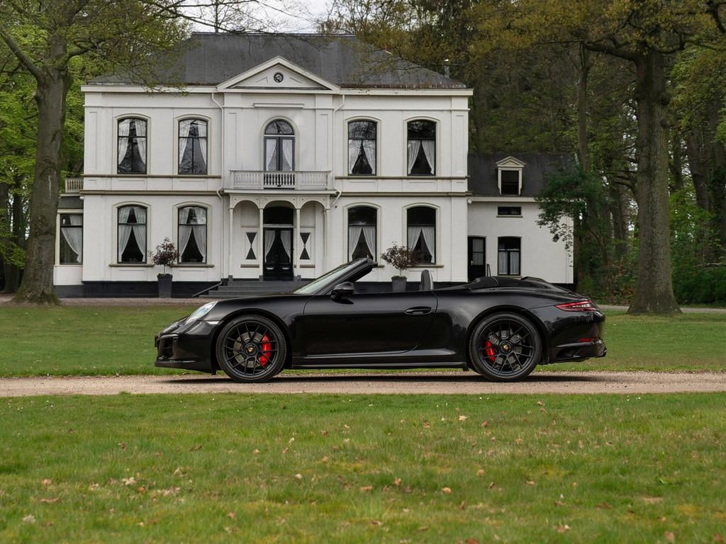 Porsche 911 Cabrio 991-2 Carrera 4 GTS | Bose | Sport Chrono, Auto's, Automaat, Gebruikt, Zwart, Vierwielaandrijving
