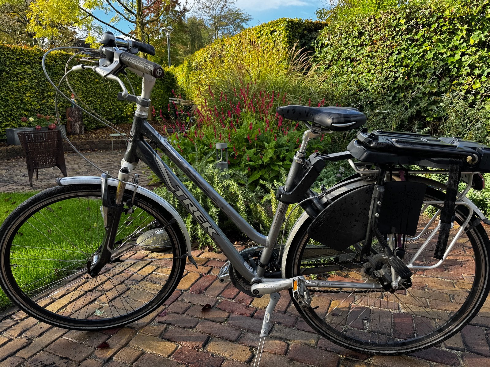 Trek Navigator T500 damesfiets, Fietsen en Brommers, Gebruikt, Velgrem, Versnellingen, 50 tot 53 cm