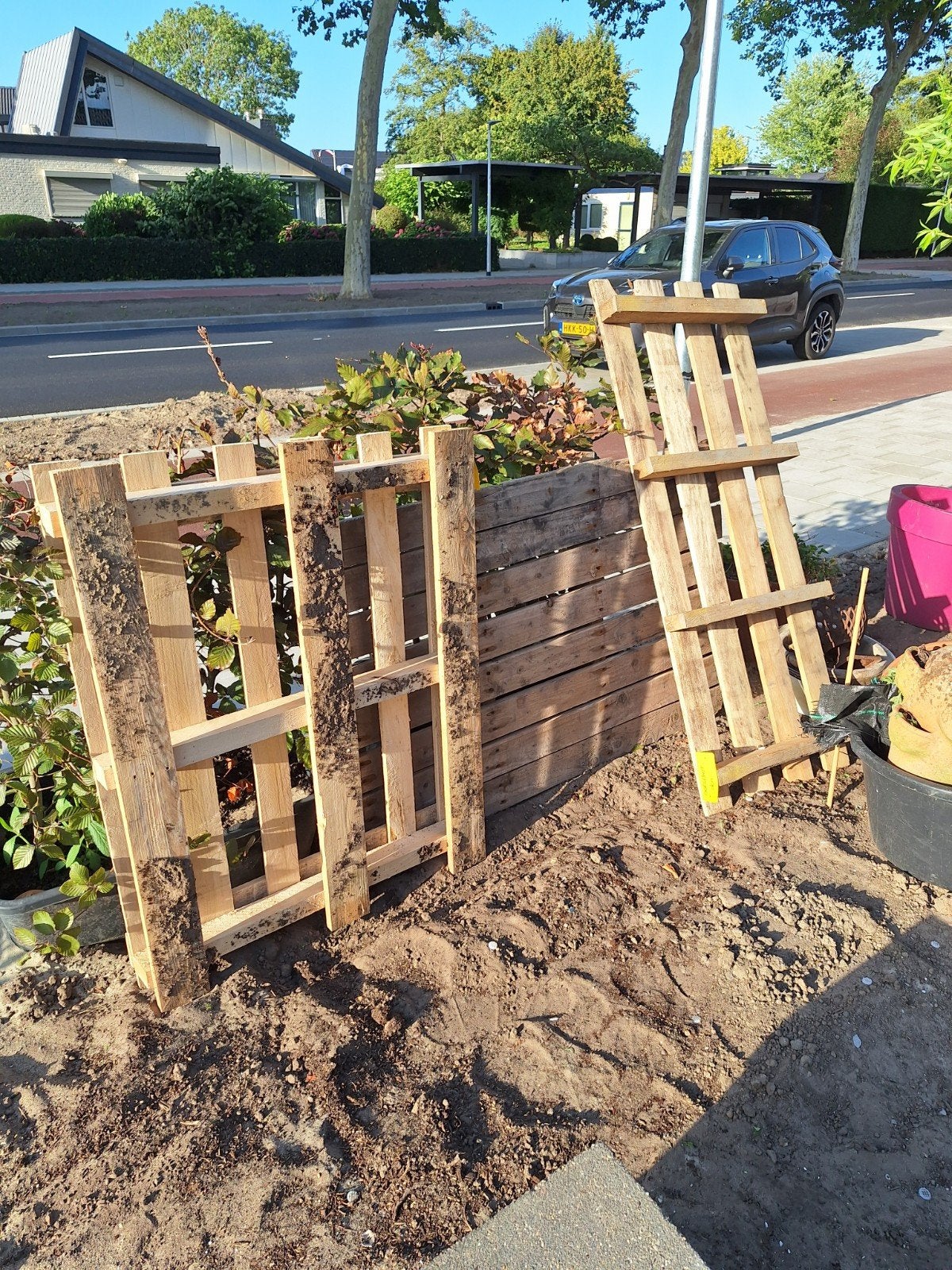 Gebruikte pallets, Ophalen, Gebruikt, 25 tot 50 mm, Pallet
