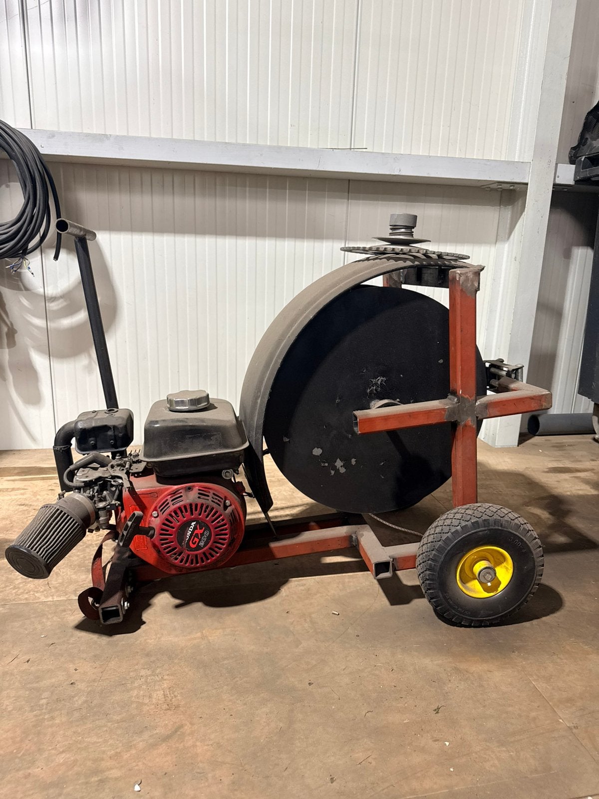 Wakeboard winch, Ophalen, Gebruikt