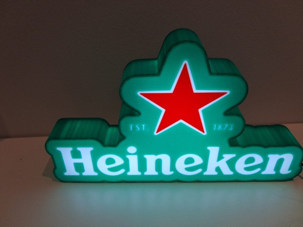 Lichtbak HEINEKEN, Verzamelen, Merken en Reclamevoorwerpen, Ophalen of Verzenden, Nieuw, Lichtbak of (neon) lamp