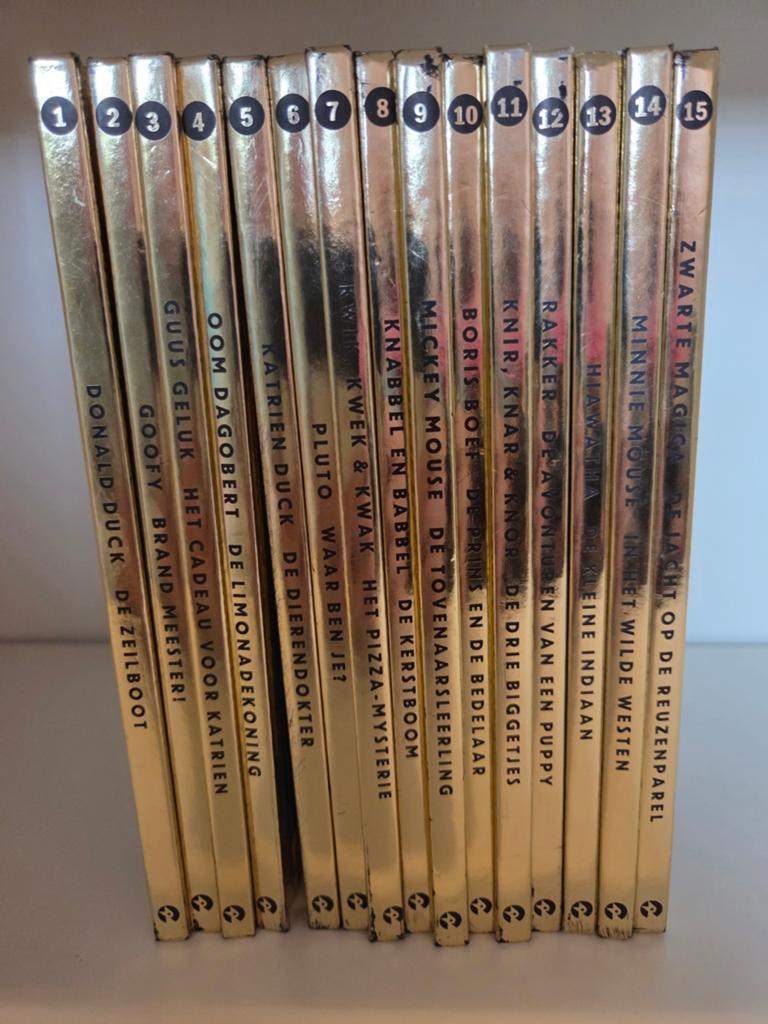 Disney Gouden Boekjes - Complete Set (15 boeken), Ophalen of Verzenden, Zo goed als nieuw, Walt Disney, Sprookjes