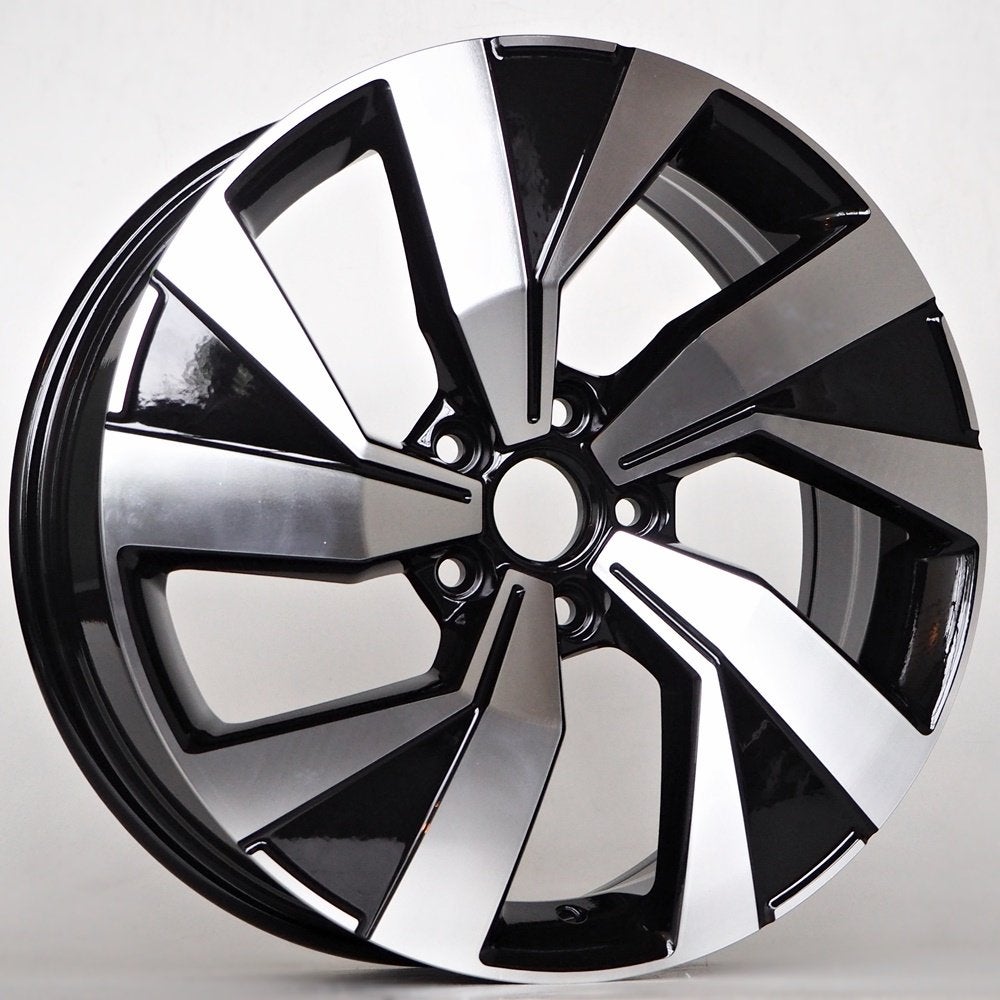 18" GTI BRESCIA LOOK VELGEN 5X112 GOLF 6 7 8 CADDY GTI, Niet ingevuld, 18 inch, Velg(en), Niet ingevuld