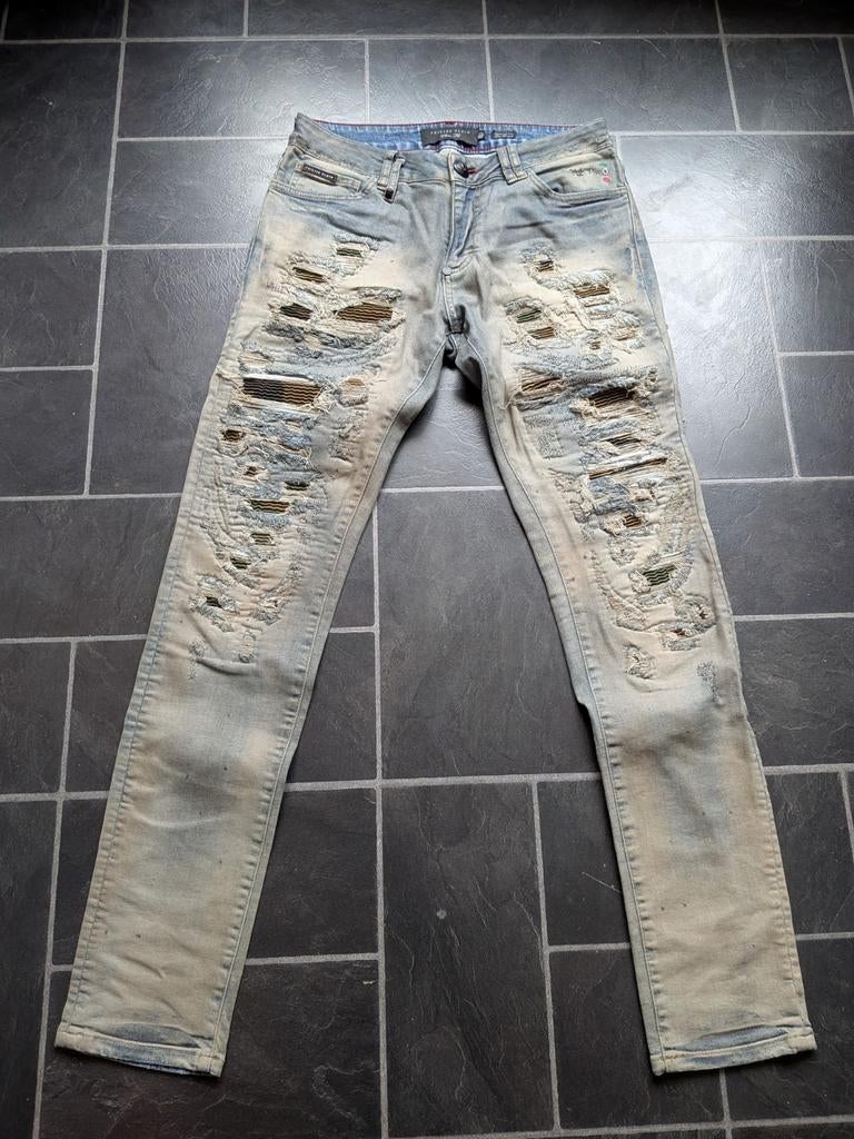 Philipp Plein jeans maat 30, Ophalen of Verzenden, Nieuw, Maat 46 (S) of kleiner, Zwart