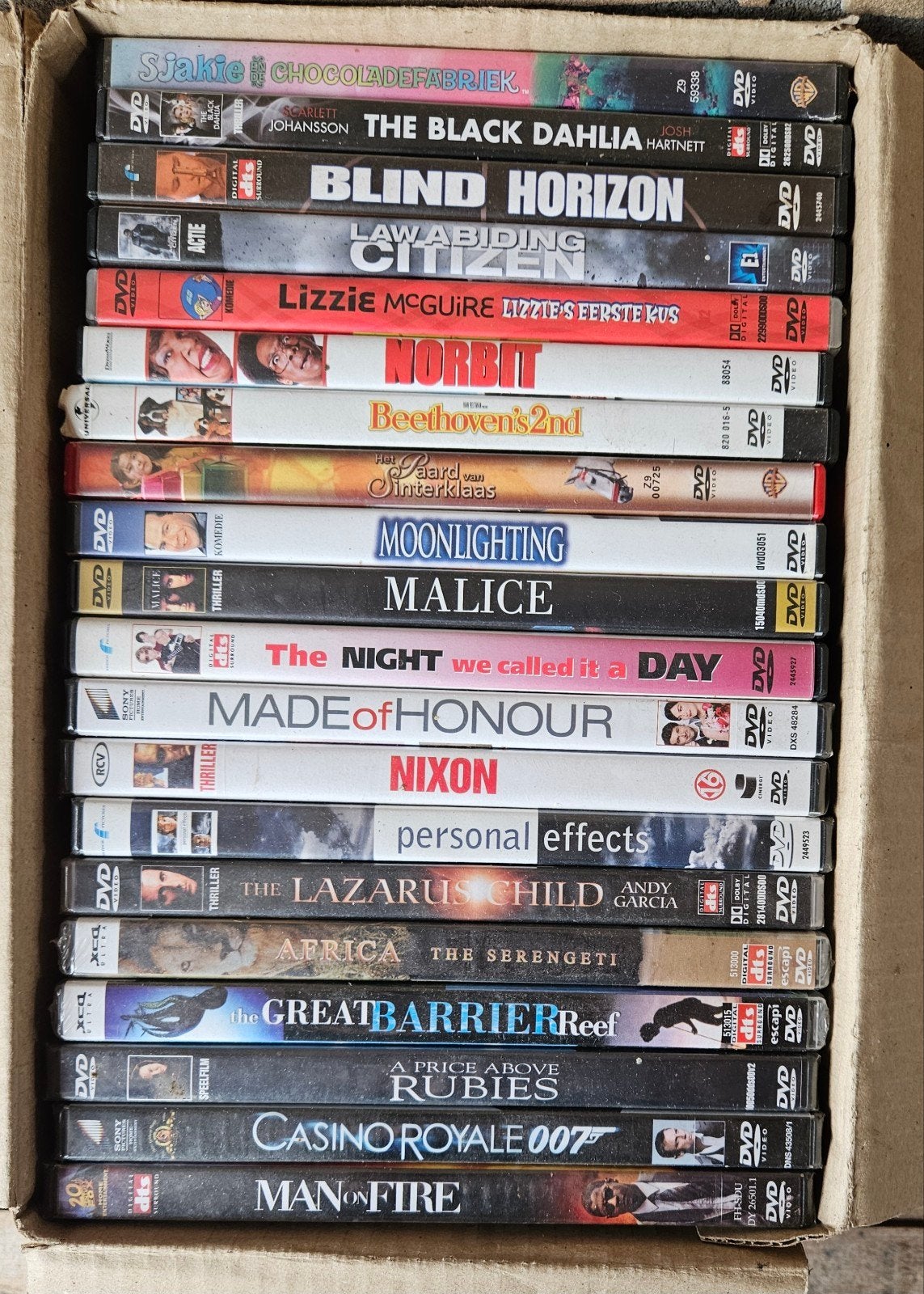 Diverse DVD,s, Alle leeftijden, Ophalen of Verzenden, Zo goed als nieuw, Overige gebieden