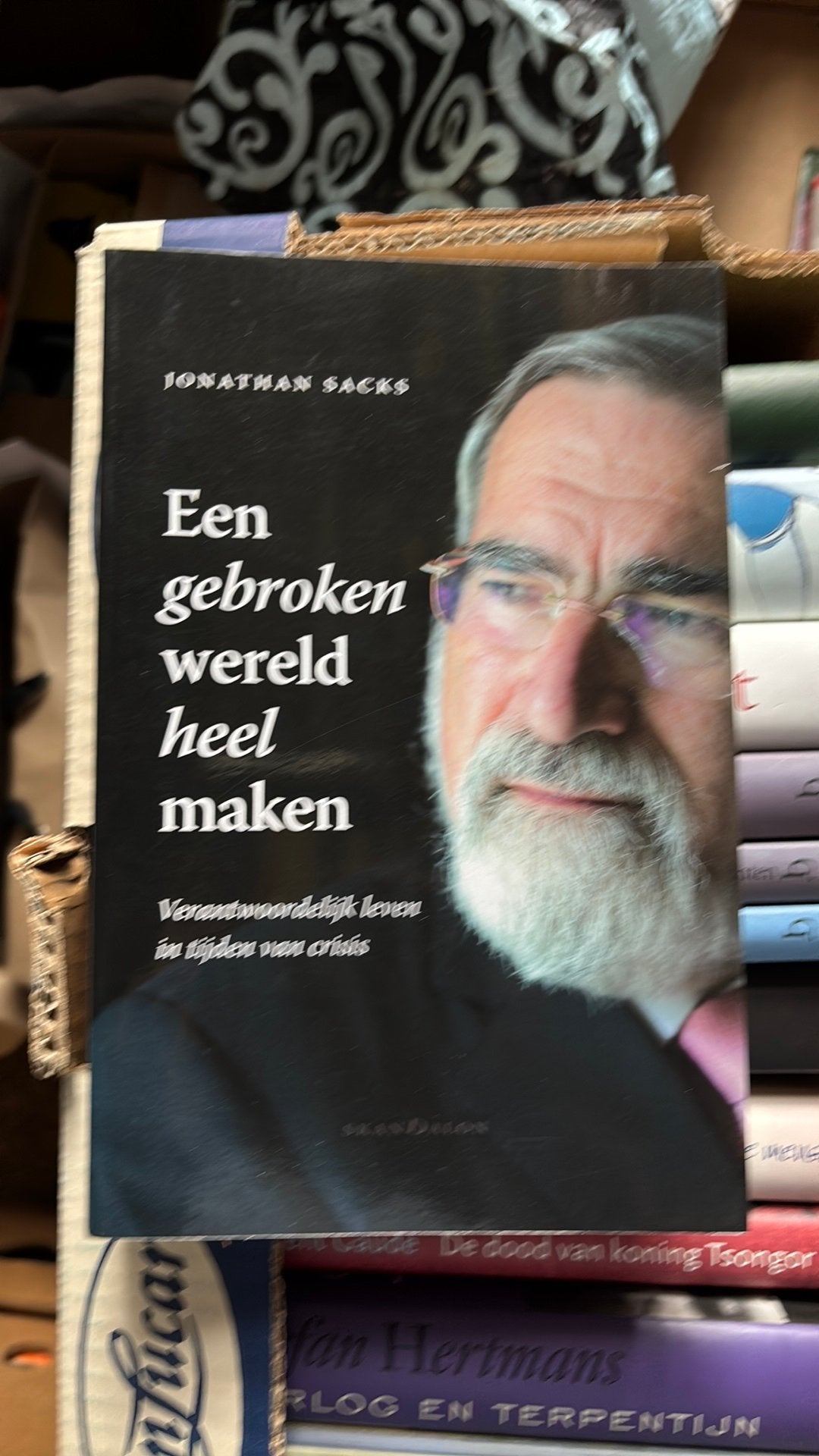 Jonathan Sacks - Een gebroken wereld heel maken, Boeken, Godsdienst en Theologie, Ophalen of Verzenden, Zo goed als nieuw, Jonathan Sacks