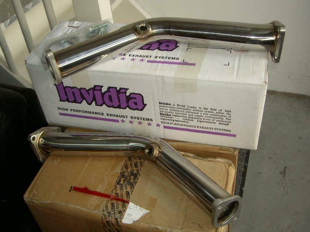 Invidia 60mm Testpipes katvervangers - Nissan 350Z, Ophalen of Verzenden
