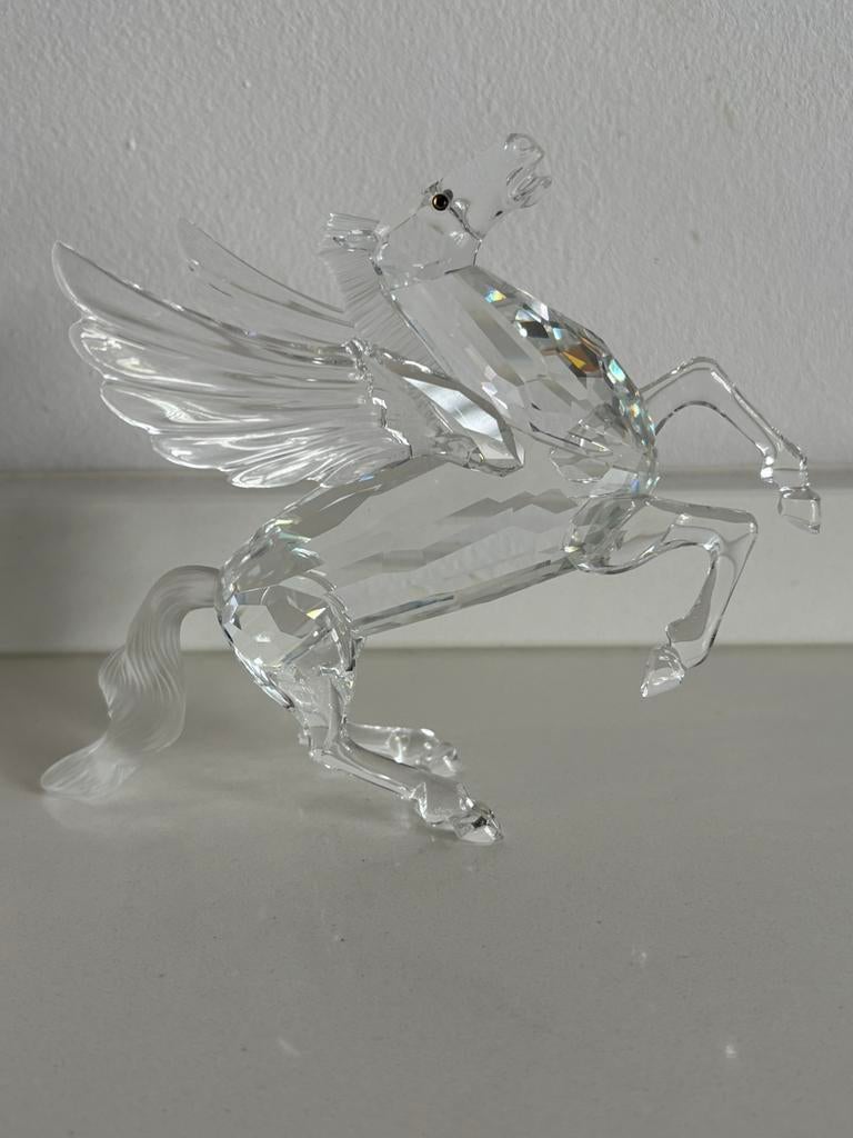 Swarovski jaarstuk pegasus, Verzamelen, Ophalen of Verzenden, Zo goed als nieuw, Figuurtje