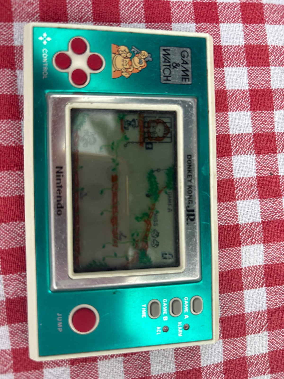 Nintendo Game & Watch Donkey Kong Jr. (Groen), Spelcomputers en Games, Spelcomputers | Overige, Ophalen of Verzenden, Nintendo