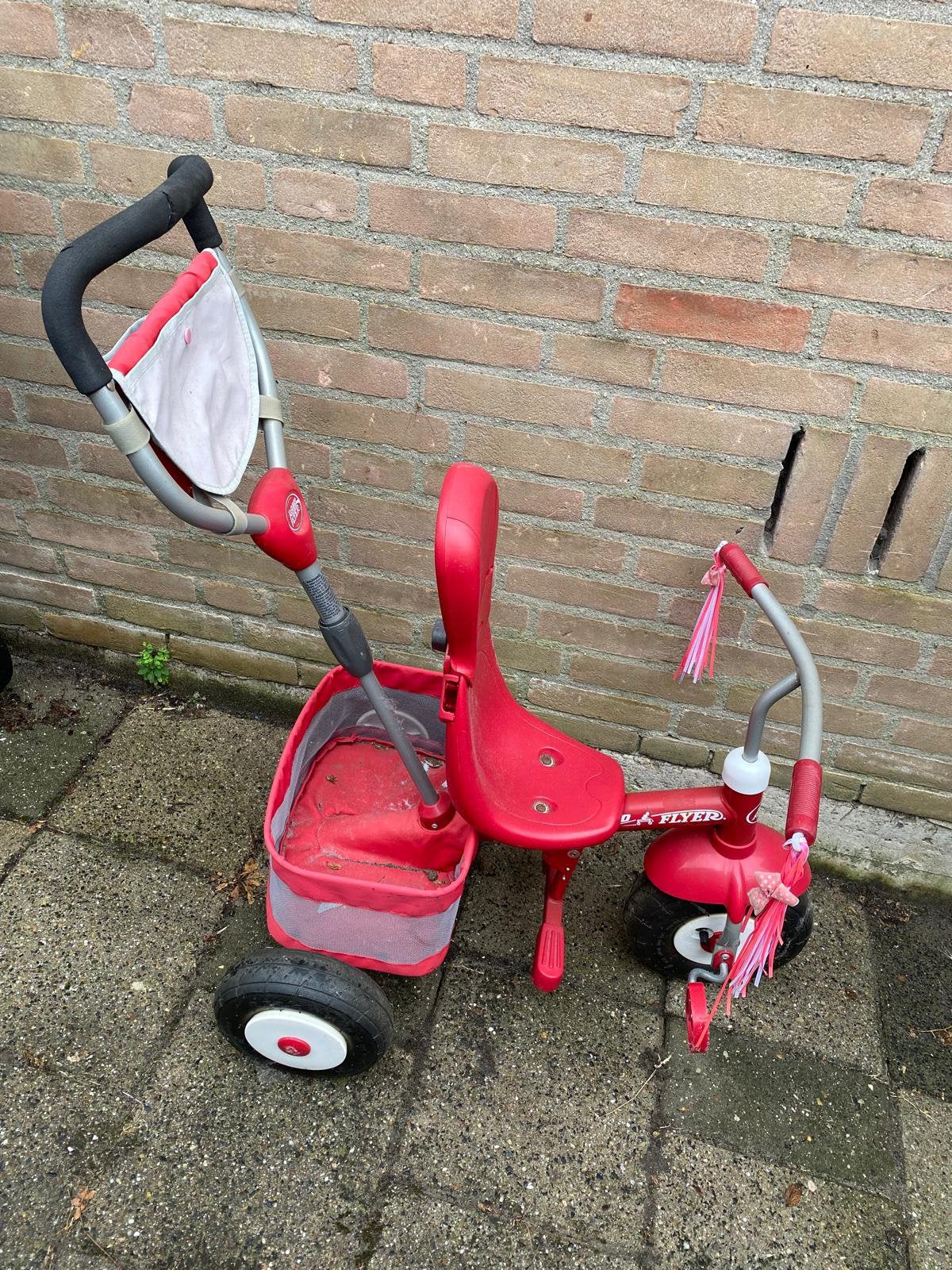 Peuterfiets, kinderfiets en step | Radio Flyer Alpina Oxelo, Ophalen, Gebruikt, Minder dan 16 inch, Zijwieltjes
