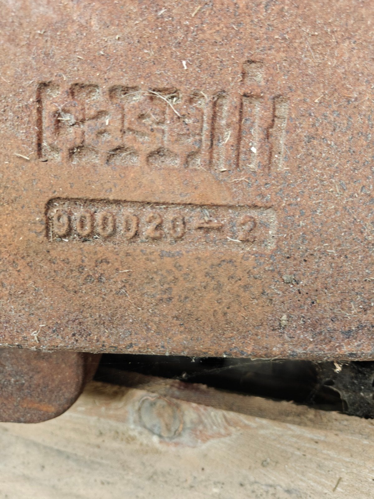 case ih 900020-2 front gewichten, Ophalen, Gebruikt
