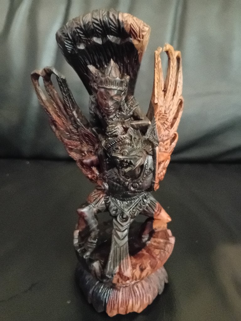 Garuda hardhout beeldje, Ophalen of Verzenden