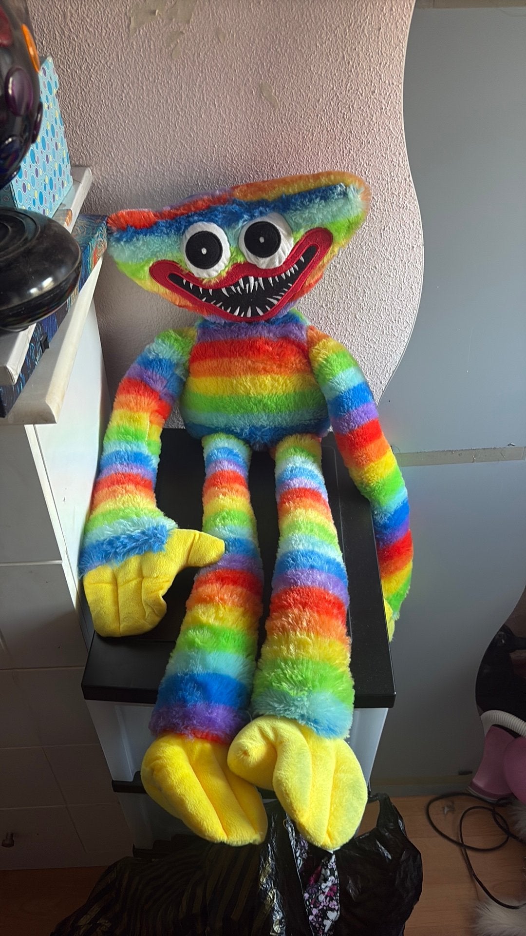 Huggy wuggy 70 cm, Kinderen en Baby's, Ophalen of Verzenden, Nieuw, Overige typen