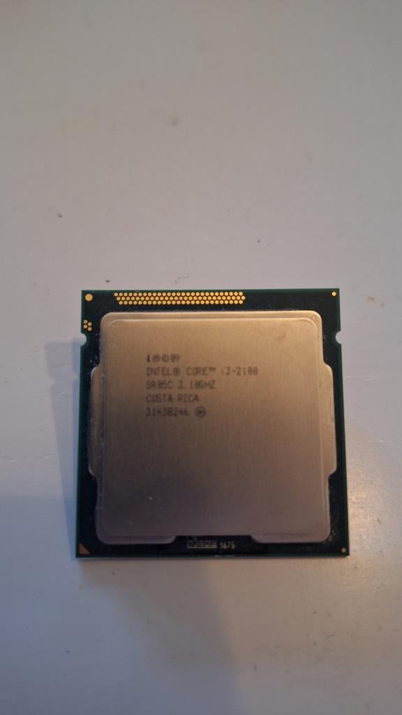Intel CPU's & Elixer RAM - i3 2100, Pentium Dual Core, 2x RA, Gebruikt, Minder dan 2 Ghz, Ophalen of Verzenden, Intel Core i3 & Pentium Dual Core