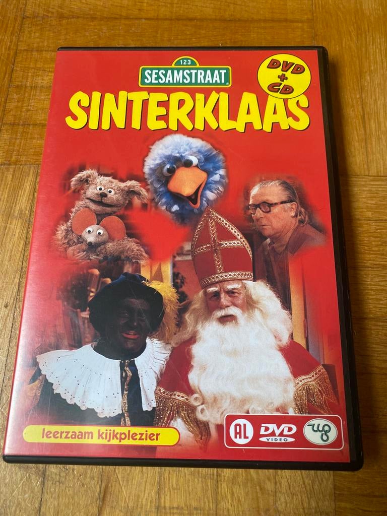 DVD Sesamstraat Sinterklaas + CD Bert en Ernie Hoor wie.., Cd's en Dvd's, Dvd's | Kinderen en Jeugd, Alle leeftijden, Ophalen of Verzenden