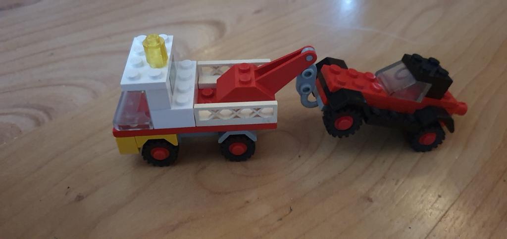 Lego set 642, sleepwagen met auto, Ophalen of Verzenden, Gebruikt, Auto, Overige merken